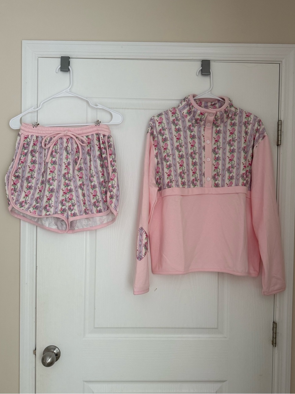 Pink Floral Set - Soft Two-Piece NWOT